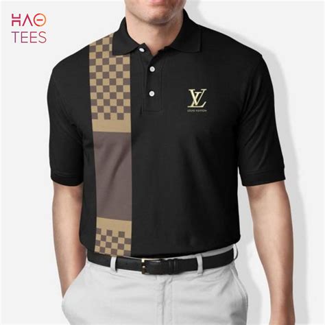 camisa louis vuitton negra precio|louis vuitton polo.